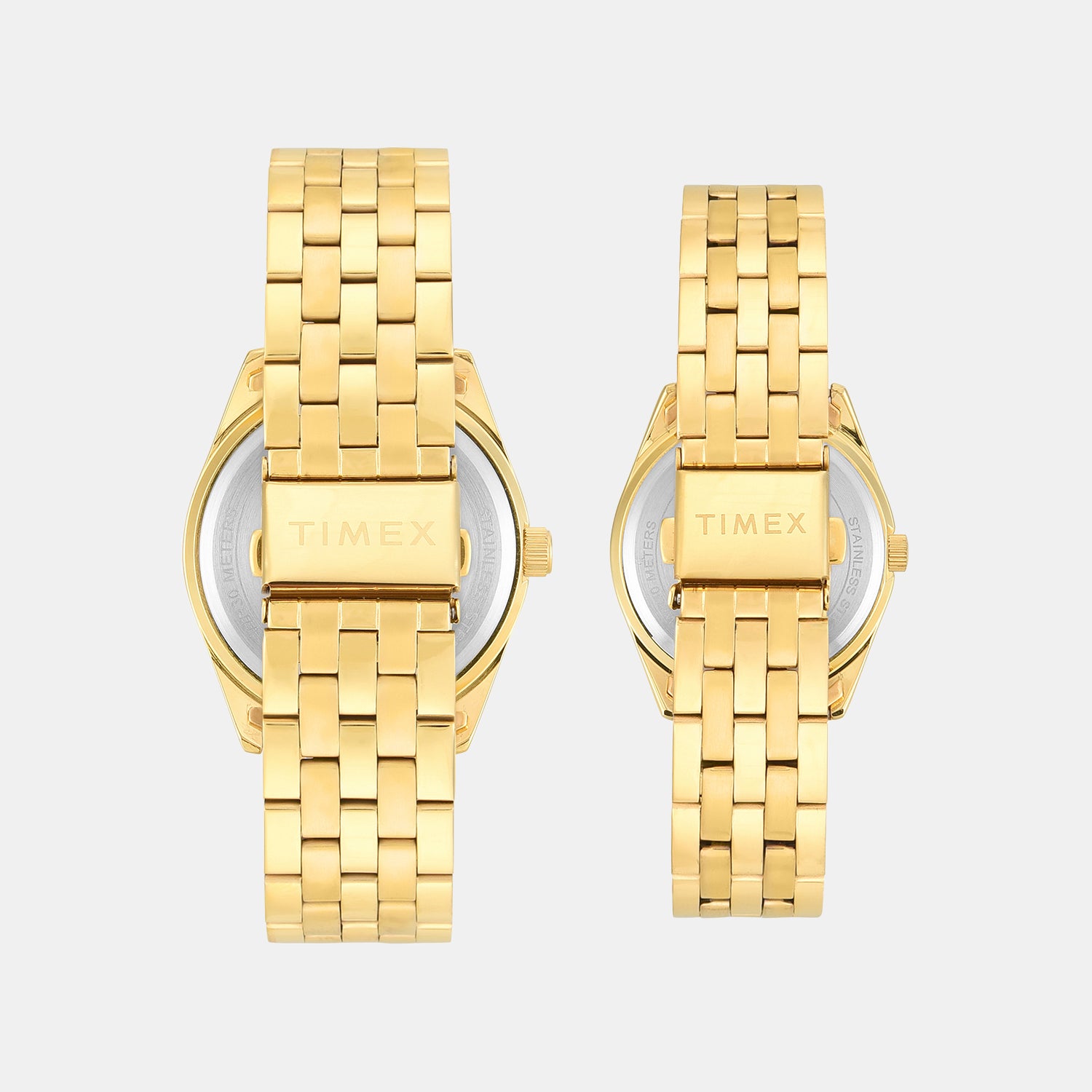 Trendline Couple Quartz Dial Analog Stainless Steel Watch TW00PR362