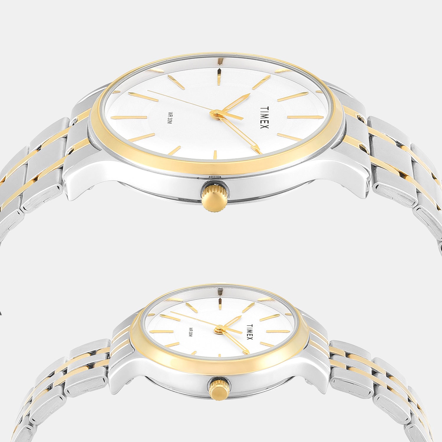 Trendline Couple Quartz Dial Analog Stainless Steel Watch TW00PR363