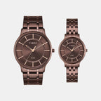 Trendline Couple Quartz Dial Analog Stainless Steel Watch TW00PR364