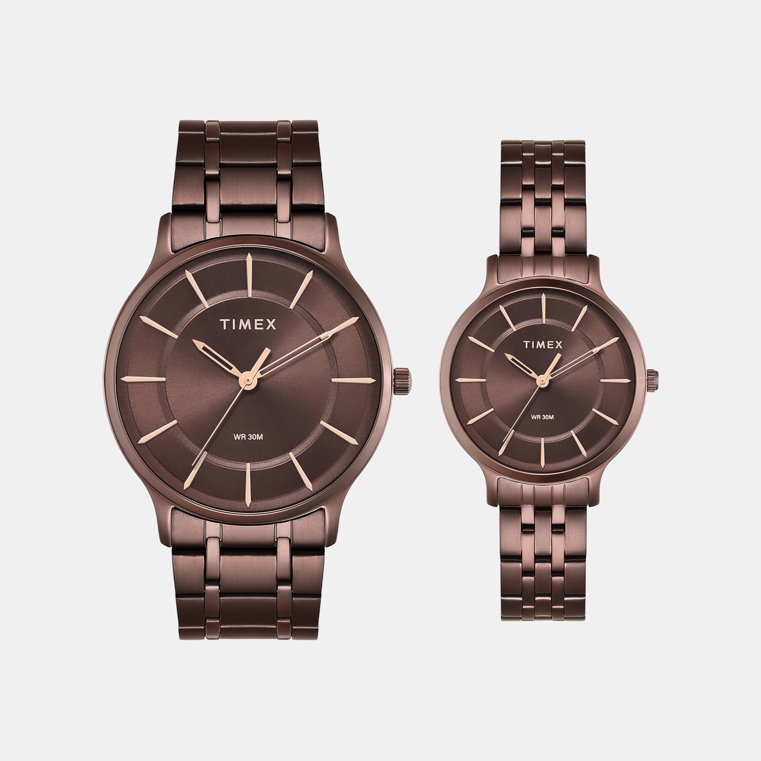 Trendline Couple Quartz Dial Analog Stainless Steel Watch TW00PR364