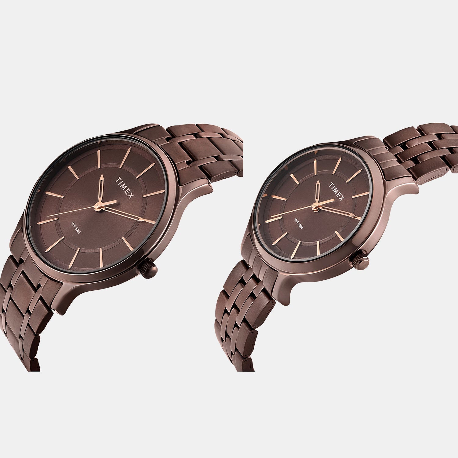 Trendline Couple Quartz Dial Analog Stainless Steel Watch TW00PR364