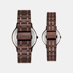 Trendline Couple Quartz Dial Analog Stainless Steel Watch TW00PR364