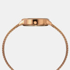 Women Quartz Pink Dial Analog Stainless Steel Watch TW022HL23