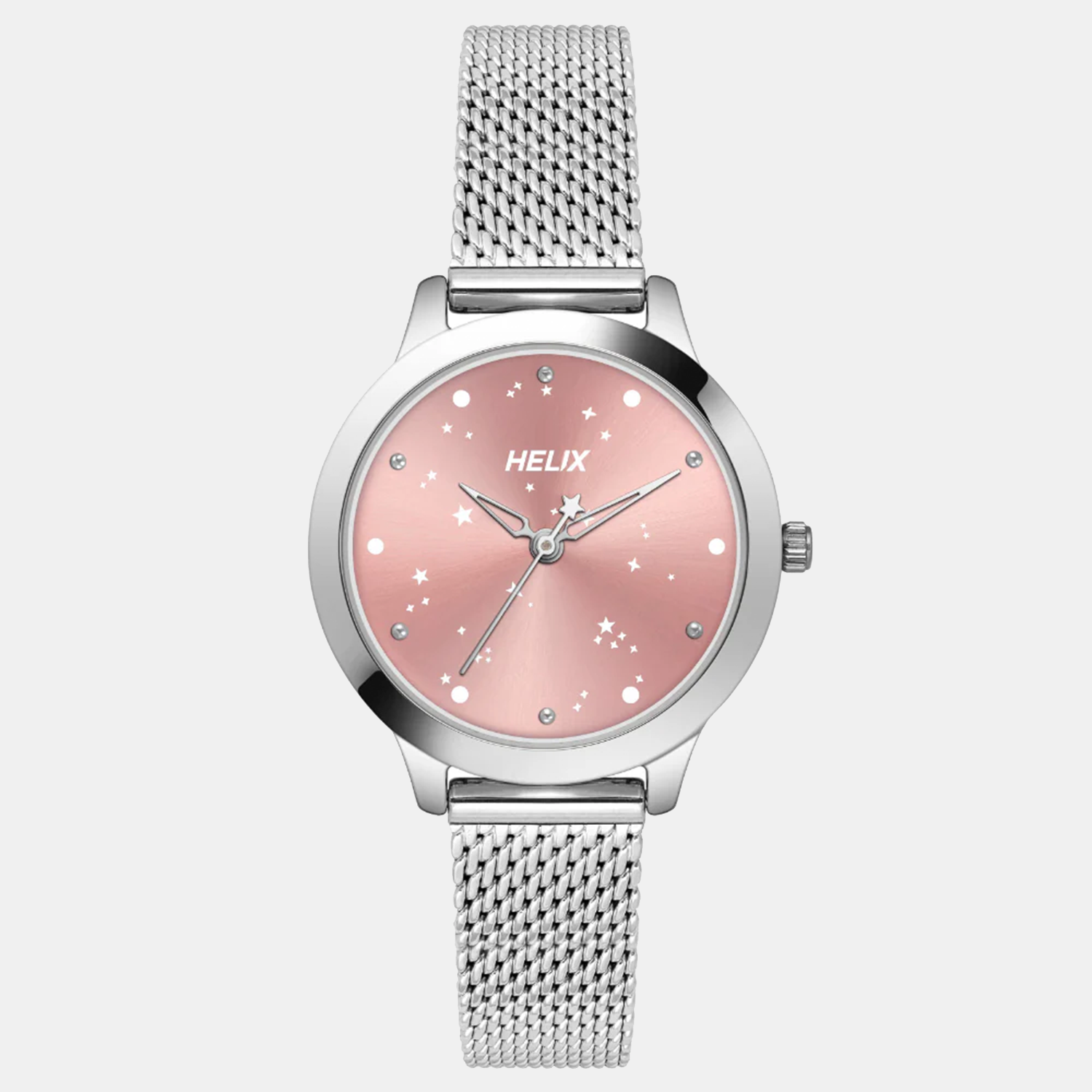 Helix Round Pink Analog watch