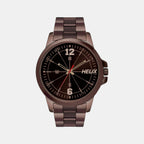 Men Quartz Brown Dial Analog Stainless Steel Watch TW023HG26