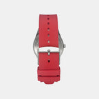 Men Quartz White Dial Chronograph Silicone Watch TW031HG18