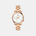 Helix Round Silver Analog watch