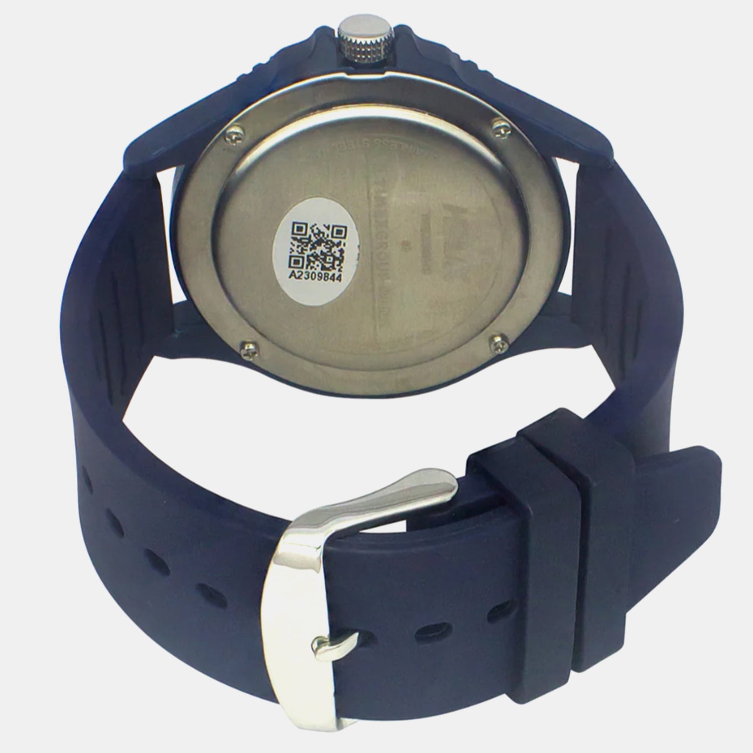 Men Quartz Blue Dial Analog Leather Watch TW033HG16