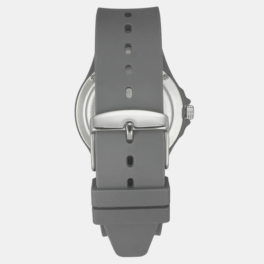 Men Quartz Black Dial Analog Silicone Watch TW033HG17