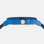 Men Quartz Blue Dial Analog Silicone Watch TW033HG21