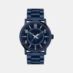 Men Quartz Blue Dial Analog Stainless Steel Watch TW035HG13