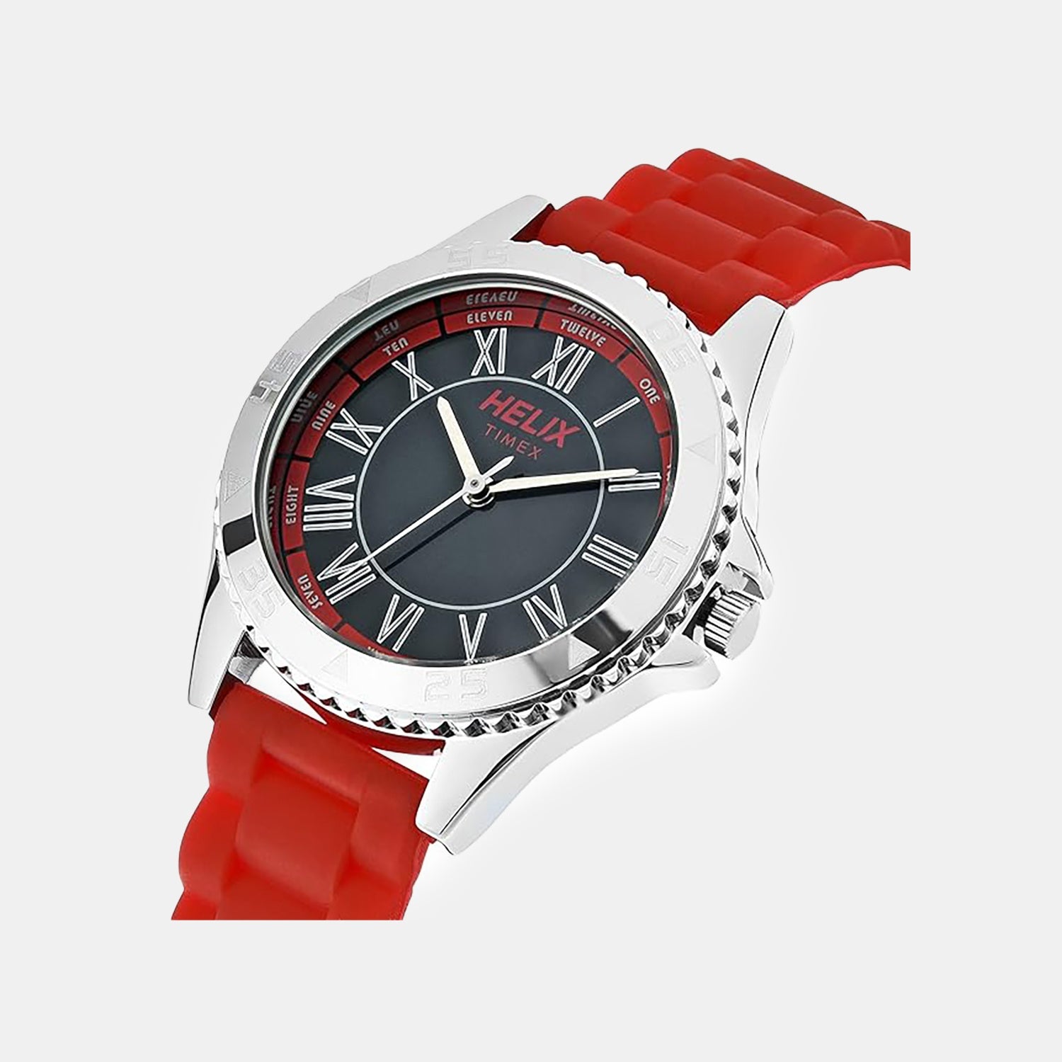 Women Quartz Grey Dial Analog Silicone Watch TW035HL01