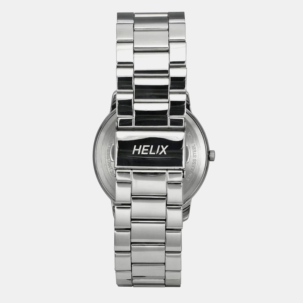 Men Quartz Blue Dial Analog Stainless Steel Watch TW039HG14