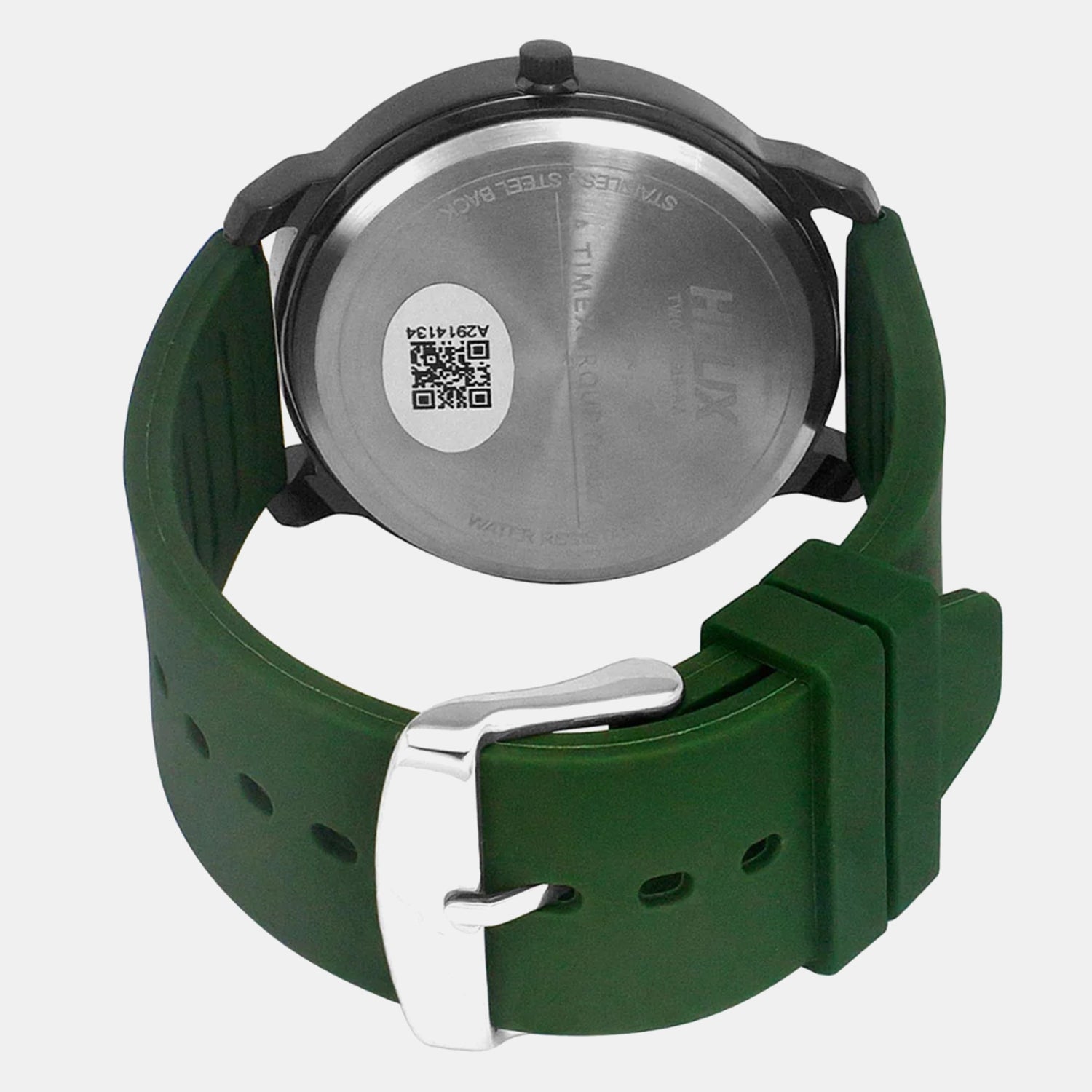 Men Quartz Grey Dial Analog Silicone Watch TW039HG19