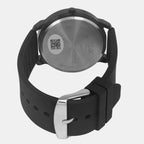 Men Quartz Black Dial Analog Silicone Watch TW039HG20