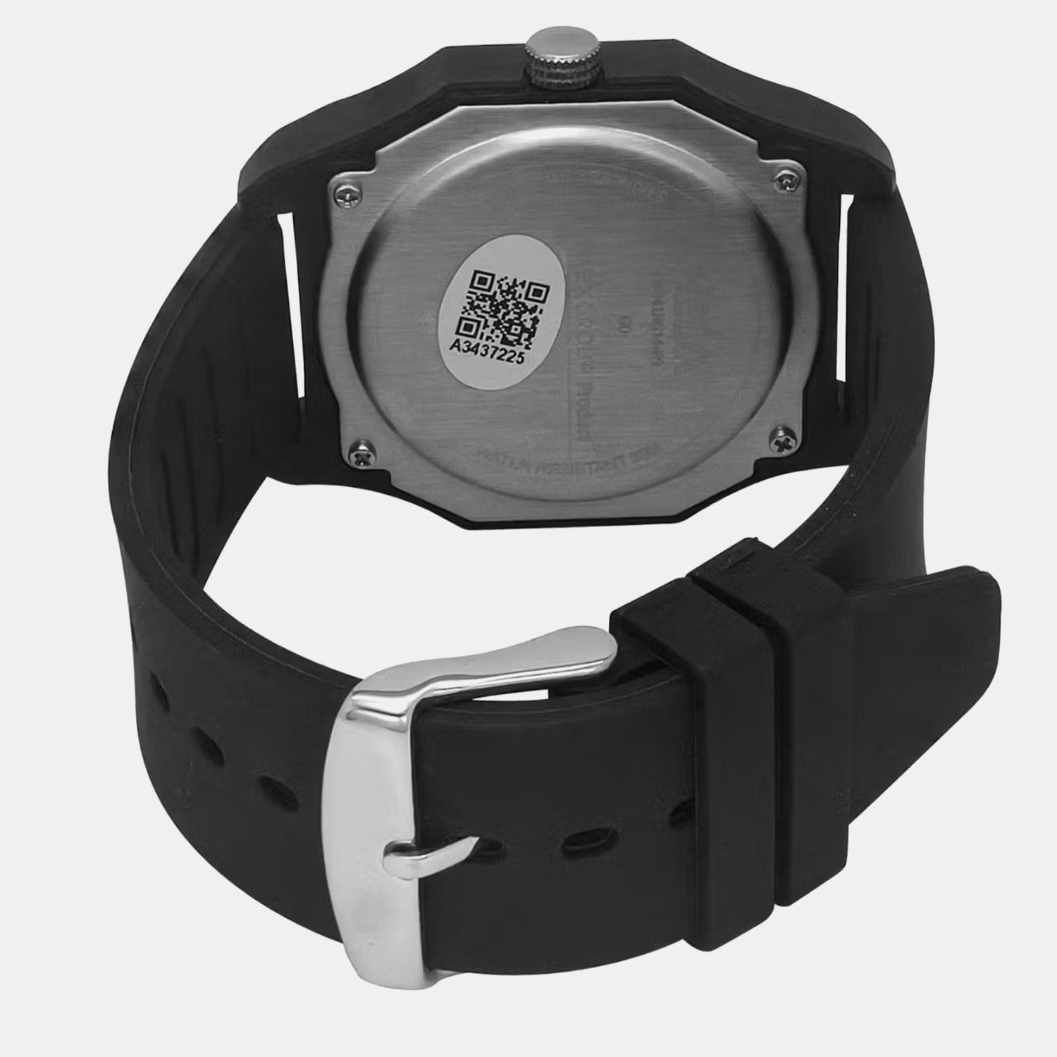 Men Quartz Grey Dial Analog Silicone Watch TW041HG13