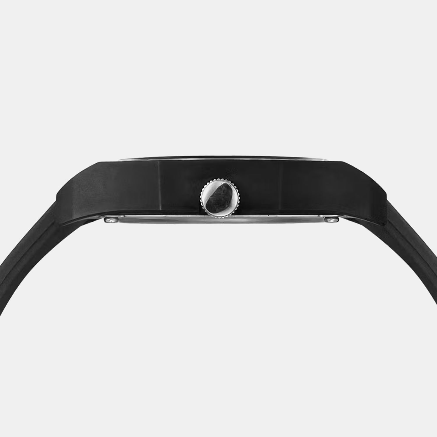 Men Quartz Grey Dial Analog Silicone Watch TW041HG13