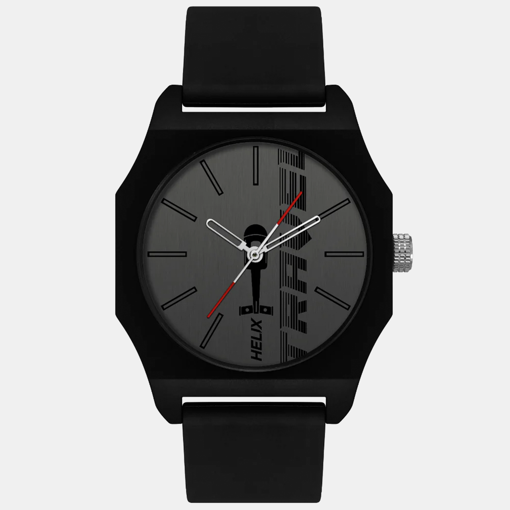 Helix Octagon Grey Analog watch
