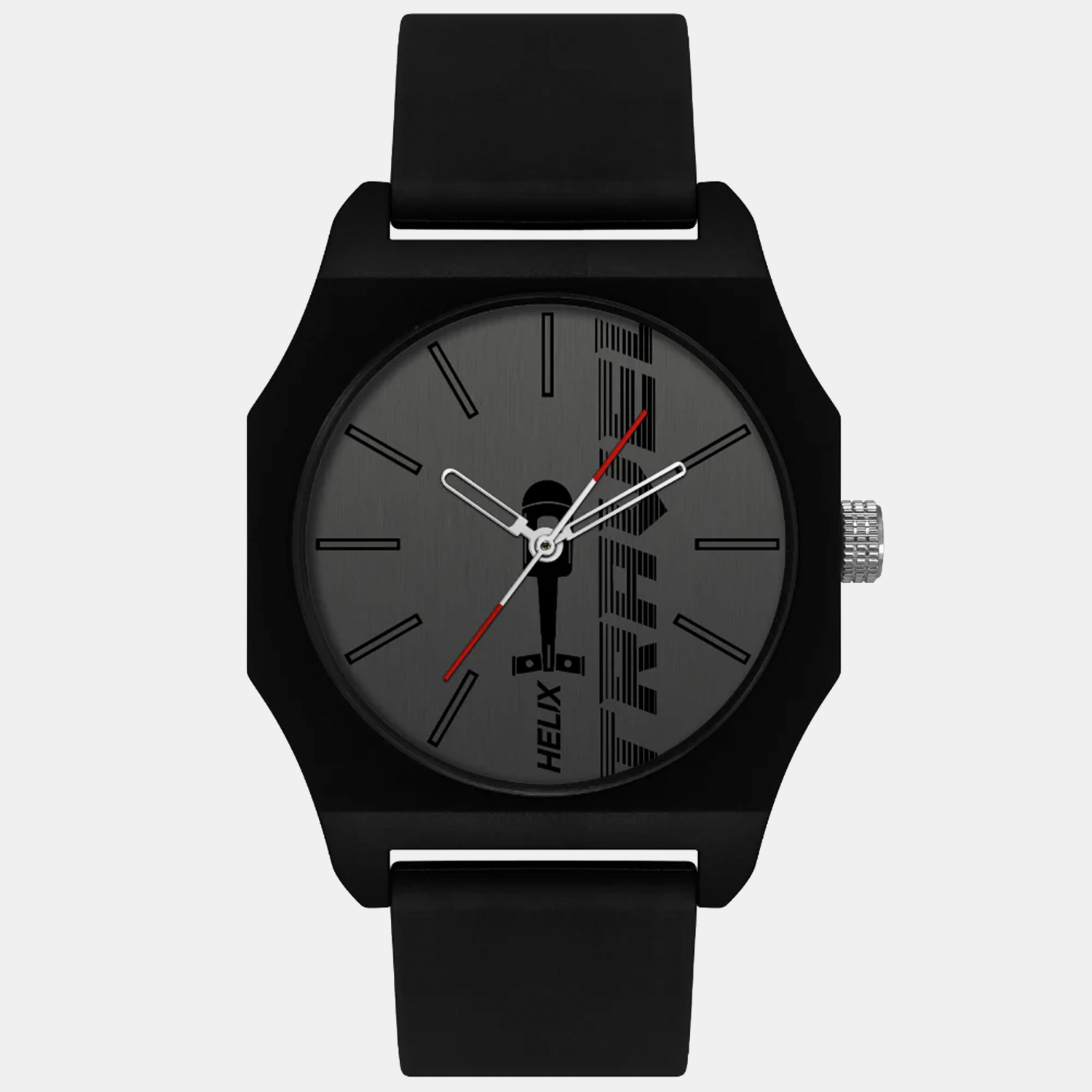 Helix Octagon Grey Analog watch