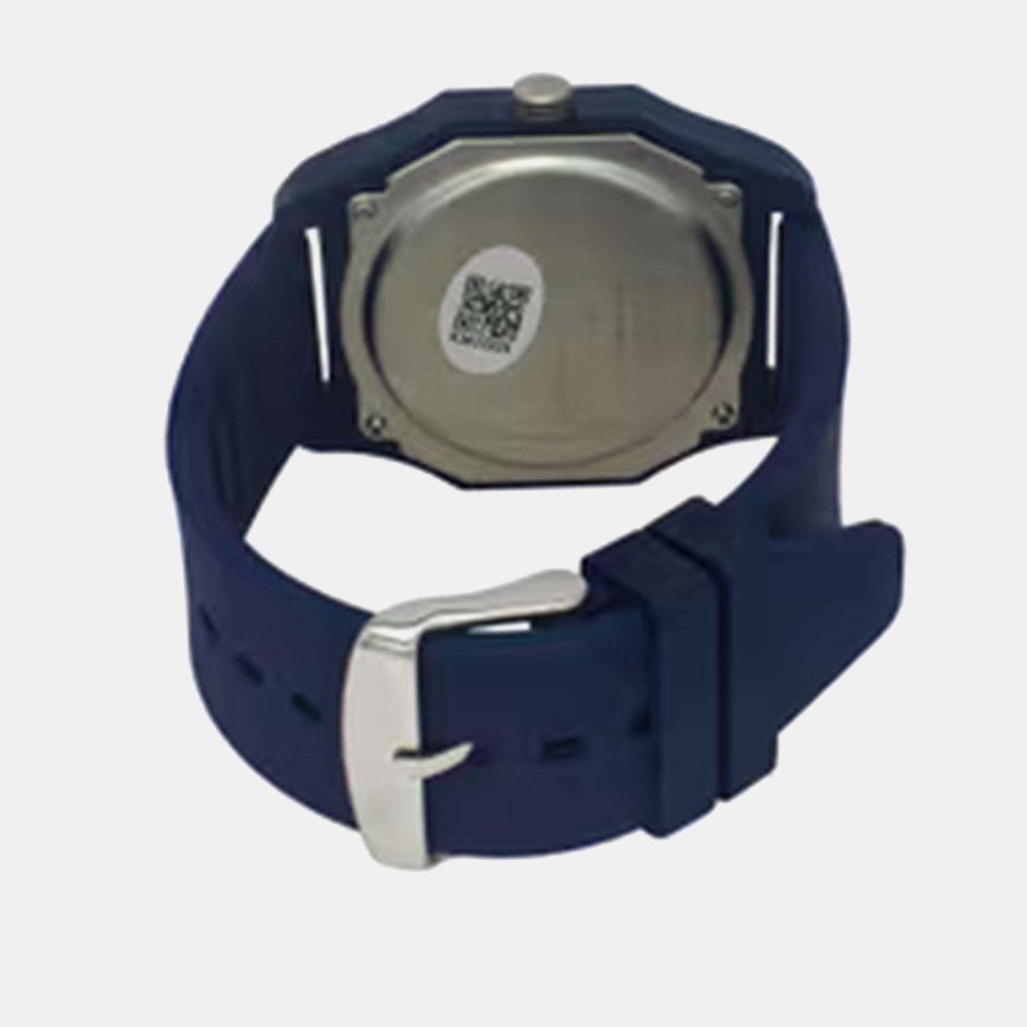 Men Quartz Blue Dial Analog Silicone Watch TW041HG14