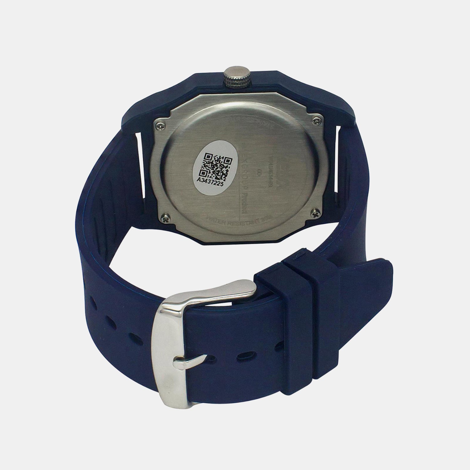 Men Quartz Blue Dial Analog Silicone Watch TW041HG14