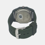 Men Quartz Black Dial Analog Silicone Watch TW041HG15