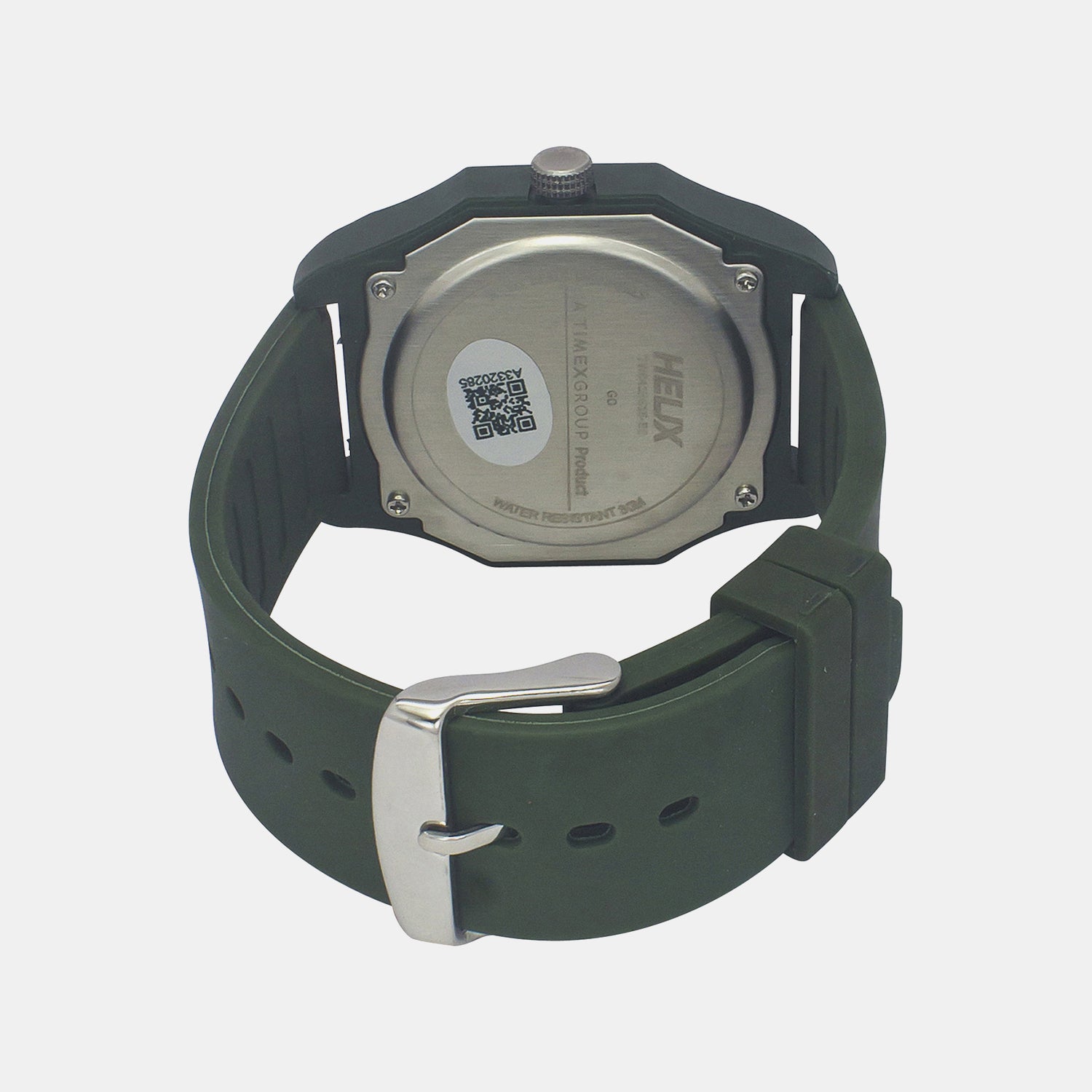 Men Quartz Black Dial Analog Silicone Watch TW041HG15