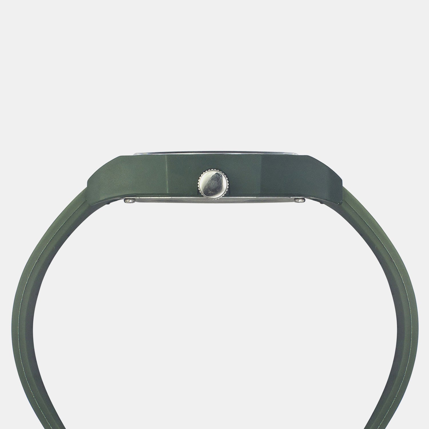 Men Quartz Black Dial Analog Silicone Watch TW041HG15