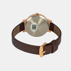 Women Quartz Brown Dial Analog Leather Watch TW041HL20