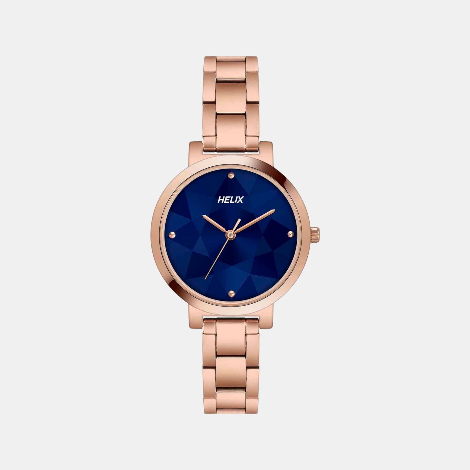 Women Quartz Blue Dial Analog Stainless Steel Watch TW041HL25