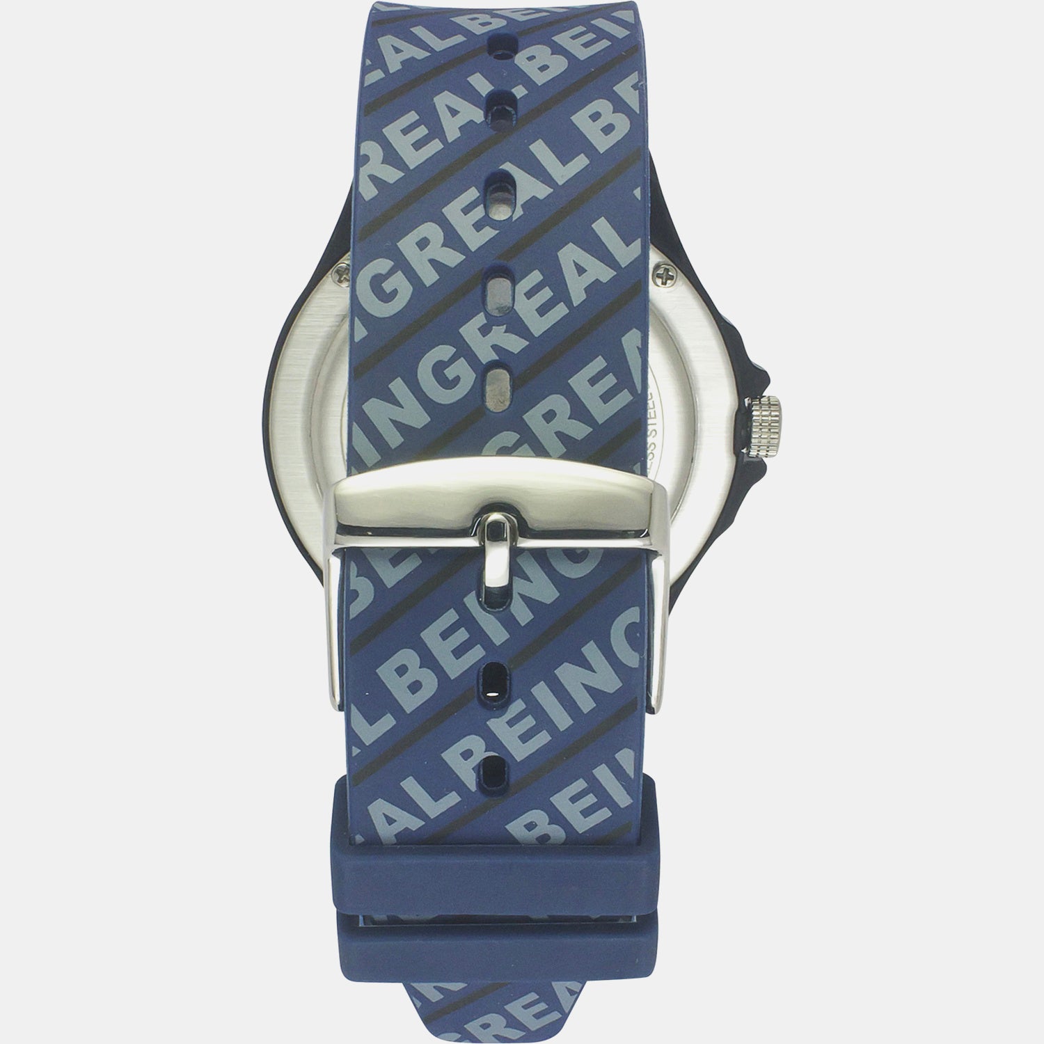 Men Quartz Blue Dial Analog Silicone Watch TW042HG06