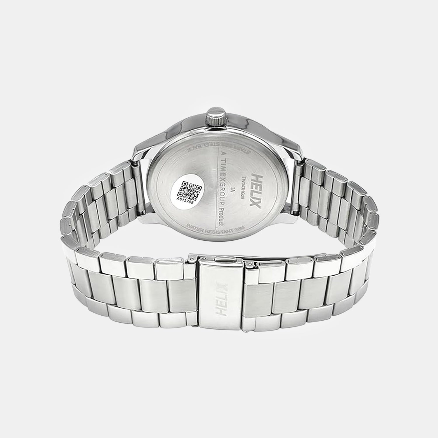 Men Quartz Silver Dial Analog Stainless Steel Watch TW043HG29
