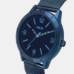Men Quartz Blue Dial Analog Stainless Steel Watch TW051HG01