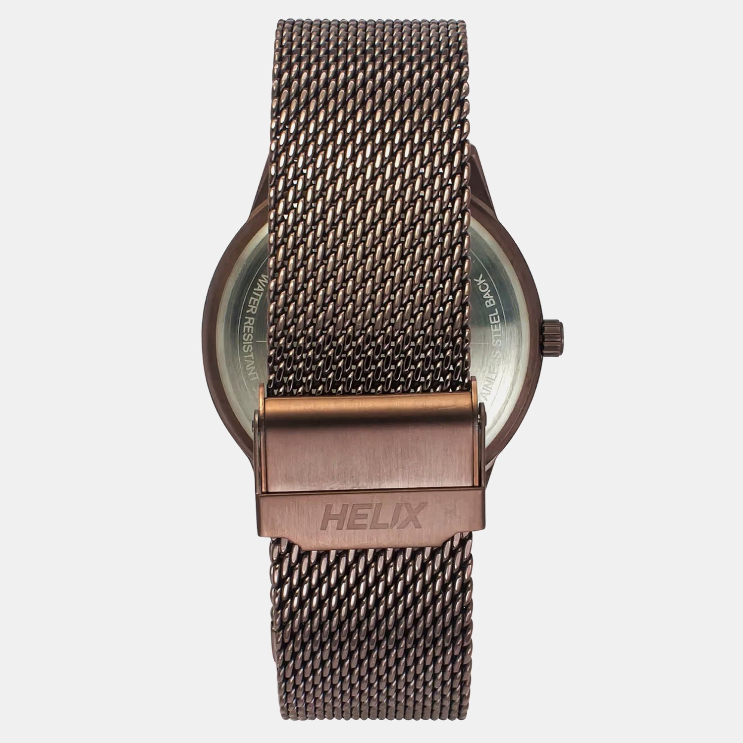 Men Quartz Brown Dial Analog Mesh Watch TW051HG02