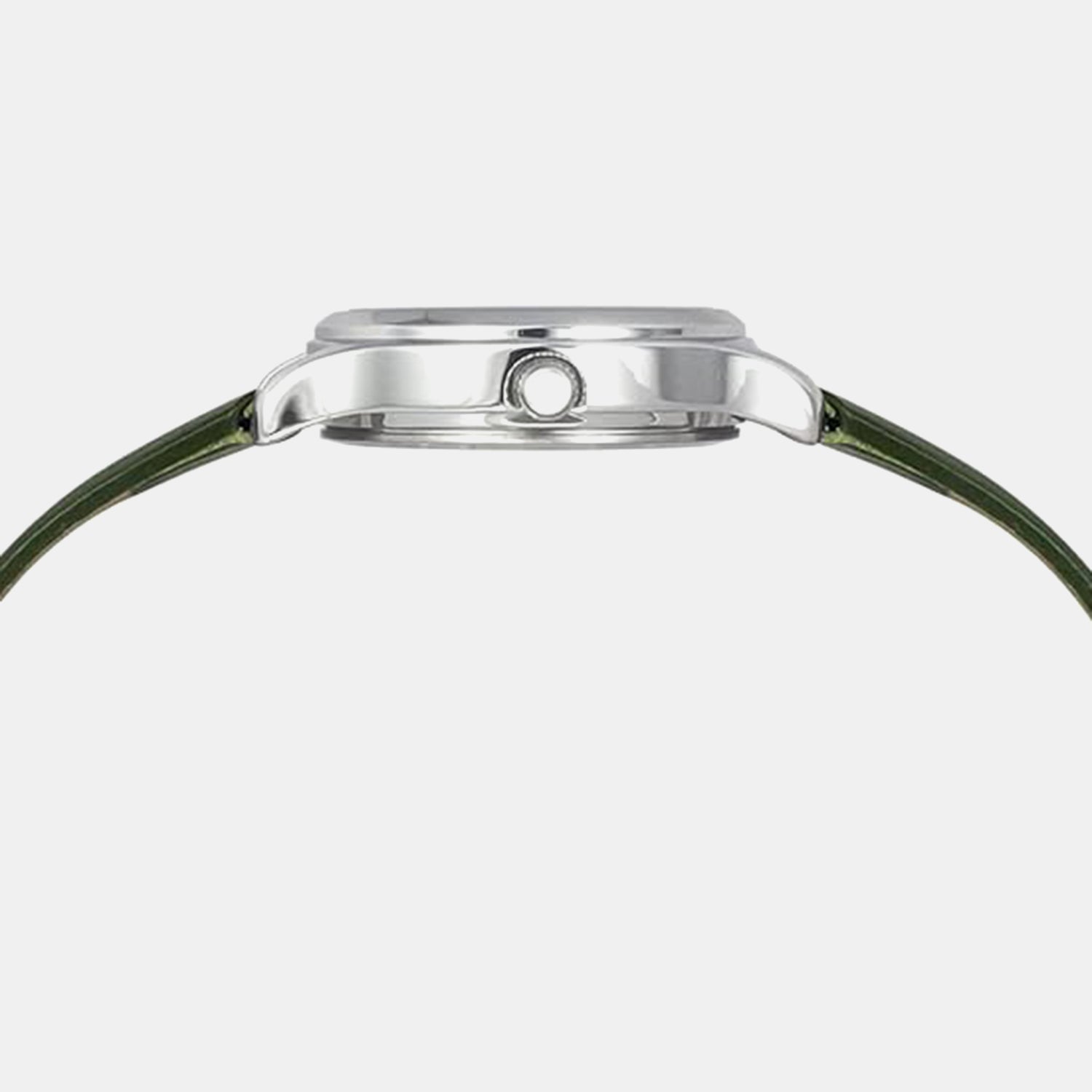 Women Quartz Green Dial Analog Leather Watch TW051HL01