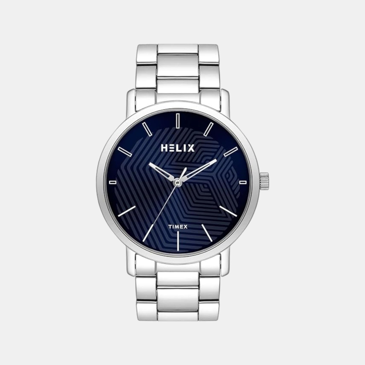 Men Quartz Blue Dial Analog Stainless Steel Watch TW053HG00