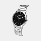Men Quartz Black Dial Analog Stainless Steel Watch TW053HG01