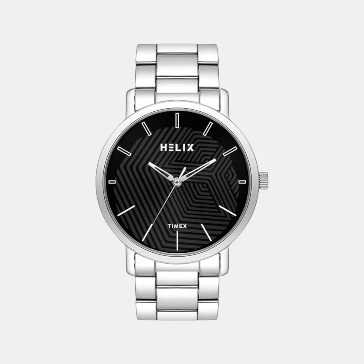 Men Quartz Black Dial Analog Stainless Steel Watch TW053HG01