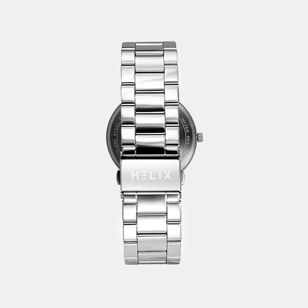 Men Quartz Silver Dial Analog Stainless Steel Watch TW053HG06