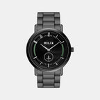 Men Quartz Black Dial Analog Stainless Steel Watch TW053HG09