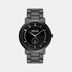 Men Quartz Black Dial Analog Stainless Steel Watch TW053HG09