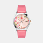 Helix Round Pink Analog watch