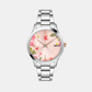 Women's Pink Analog Stainless Steel Watch TW053HL06