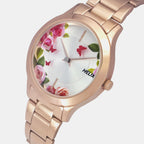 Women Quartz Silver Dial Analog Stainless Steel Watch TW053HL07