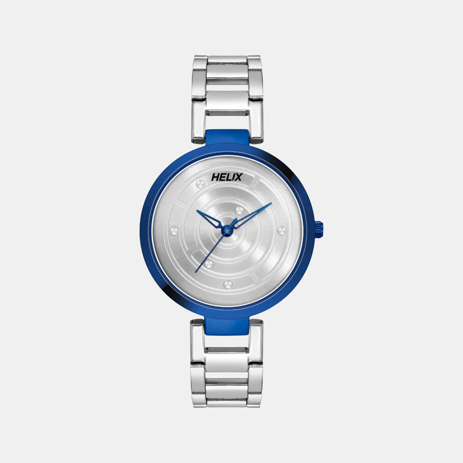 Women Quartz Silver Dial Analog Stainless Steel Watch TW054HL03