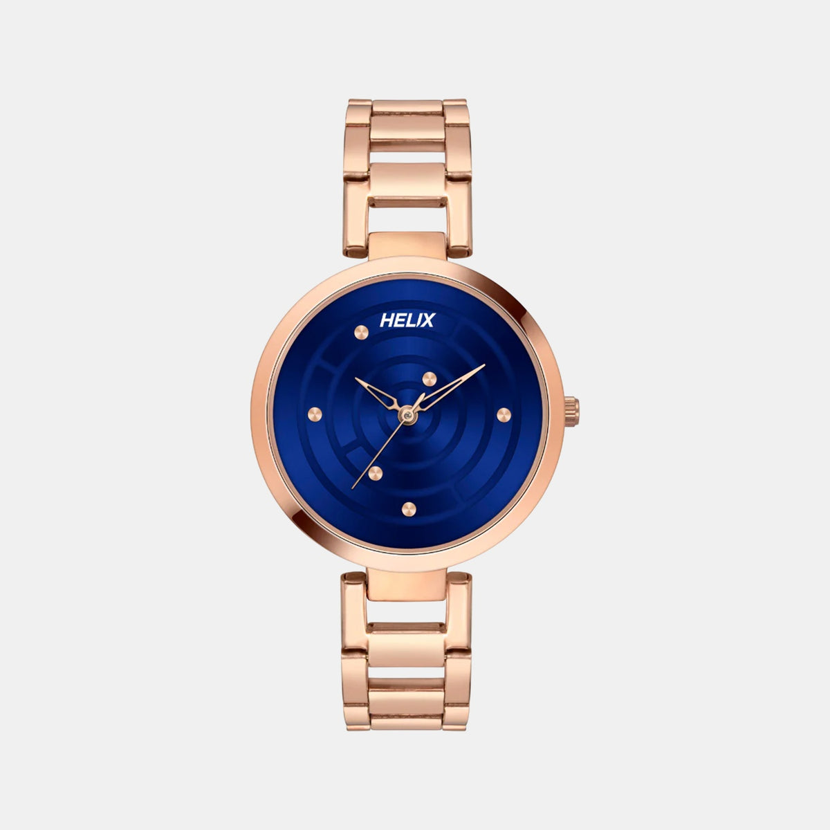 Women Quartz Blue Dial Analog Stainless Steel Watch TW054HL04