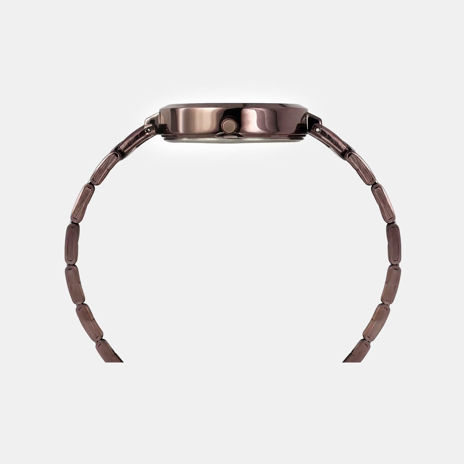 Women Quartz Rose Gold Dial Analog Stainless Steel Watch TW054HL05