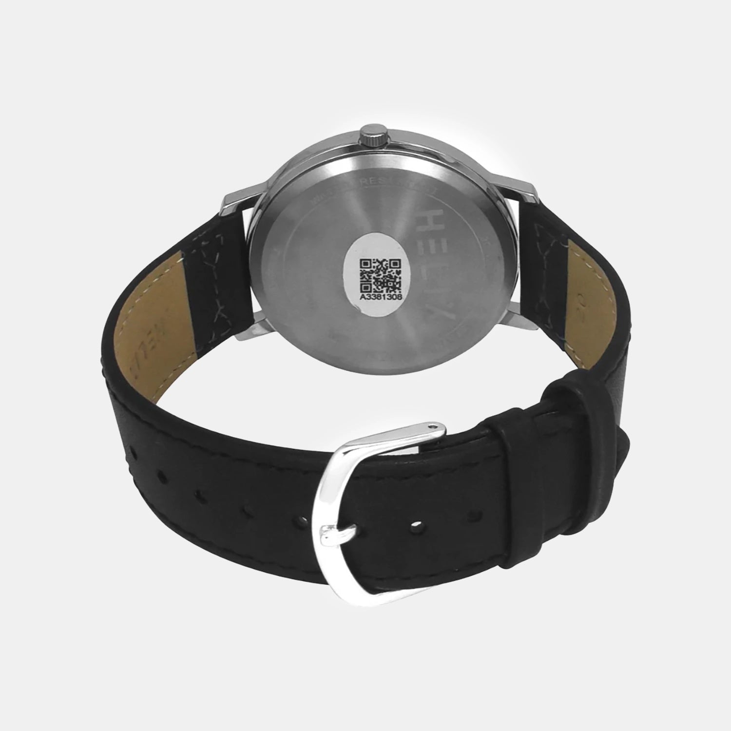 Men Quartz Black Dial Analog Leather Watch TW056HG00