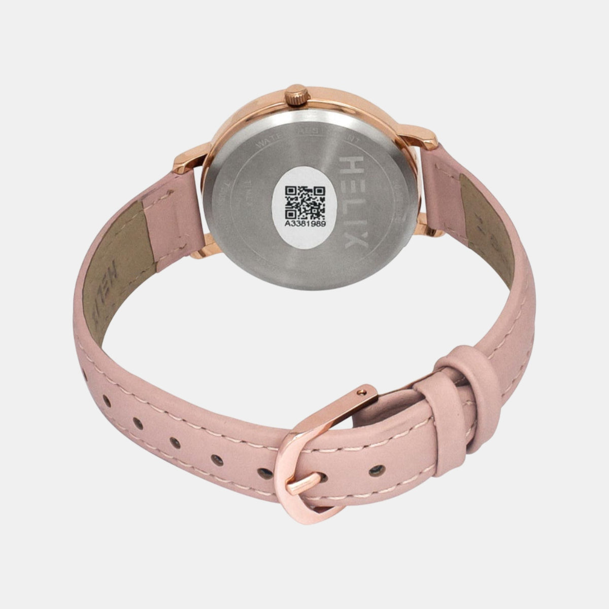 Women Quartz Silver Dial Analog Leather Watch TW056HL01