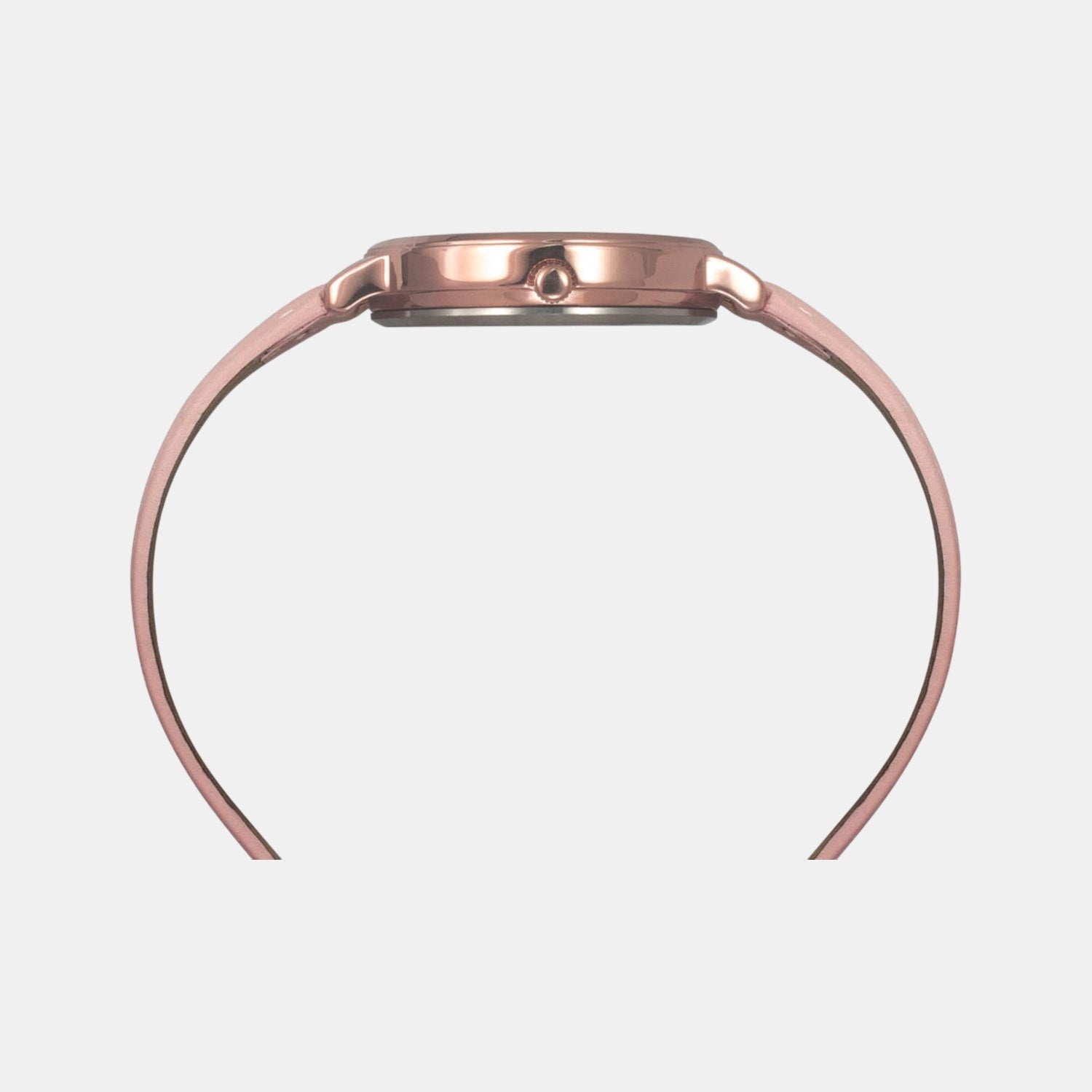 Women Quartz Silver Dial Analog Leather Watch TW056HL01